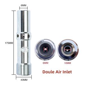 Pistolet de <span class=keywords><strong>sablage</strong></span> en acier au <span class=keywords><strong>tungstène</strong></span> à entrée d'air unique durable, <span class=keywords><strong>buse</strong></span> en carbure de bore - Product Image 3