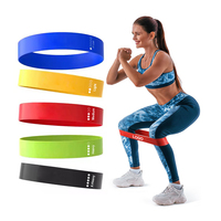 Bandas de Resistencia TPE con 5 Niveles Progresivos para Fisioterapia, Rehabilitación, Recuperación de Fuerza, Entrenamiento en Casa