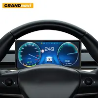 CATRONICS for 2023 Tesla Accessories Model 3 Y Digital Dashboard Heads Up  Display Carplay Android Auto