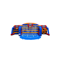 Juego de Baloncesto Inflable FUN BOUNCE de PVC para Exteriores