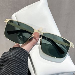 Lunettes de soleil carrées pour hommes Ks-3979, monture en plastique et métal, verres en nylon, protection UV400 pour usage extérieur - Product Image 3