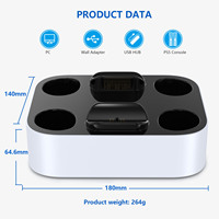 Poignée de jeu vidéo à charge rapide support de charge Match contrôleur de jeu Station de charge Dualsense pour Playstation 5