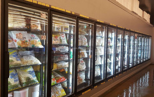 Commercial <span class=keywords><strong>Refrigeration</strong></span> <span class=keywords><strong>Equipment</strong></span> Display Freezer com porta de vidro e prateleiras para geladeira comercial - Product Image 3