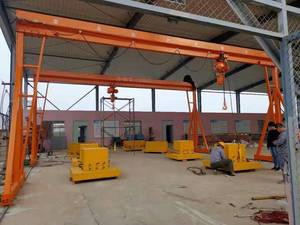 Tùy chỉnh 4 bánh xe mini hội thảo giàn cần cẩu khung di động đơn giản nhỏ gọn giàn cần cẩu - Product Image 4