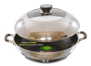 <span class=keywords><strong>Meilleure</strong></span> vente Grande poêle Wok en acier écologique Revêtement antiadhésif de luxe en nid d'abeille Compatible avec l'induction Cuisson <span class=keywords><strong>Steak</strong></span> Friture Couvercle - Product Image 5