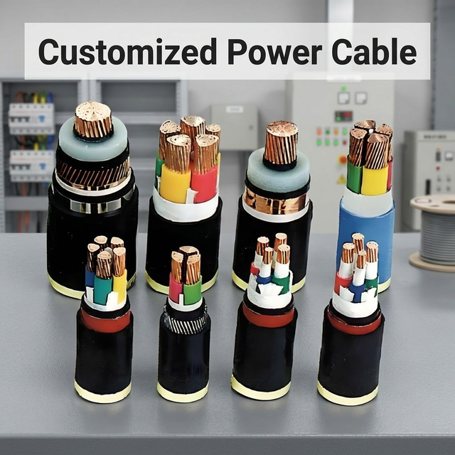 YJV / YJV22 /YJLV /YJLV22 /zr Yjv 0.6/1KV 3+2 Cores CU/AL/XLPE/PVC Power Cable Xlpe Insulated Power Cable