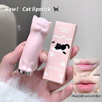 Nouveau Rouge à Lèvres 4G Animal Kitten, Minéral Naturel, Doux et Hydratant, Anti-Craquelures