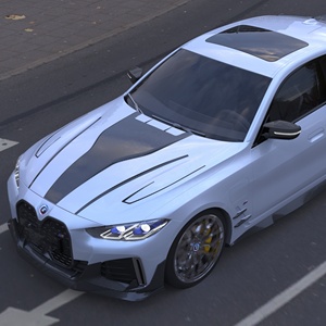 מלא סיבים פחמן יבש מלא חלקים ערכות גוף מלא סט ערכות גוף מול השפה האחורי של מכסה המנוע עבור <span class=keywords><strong>bmw</strong></span> i4 - Product Image 2