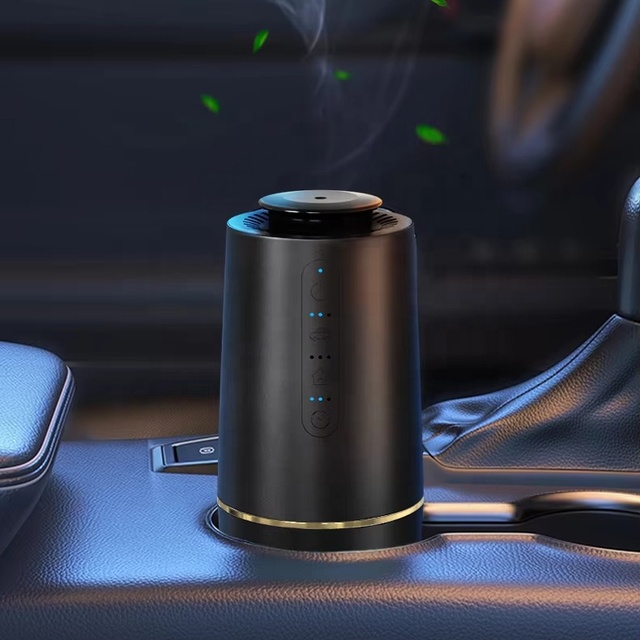 High Quality Portable Mist Fragrance Car Diffuser Smart Essential Oil Nebulizer Car Aroma Diffuser Machine