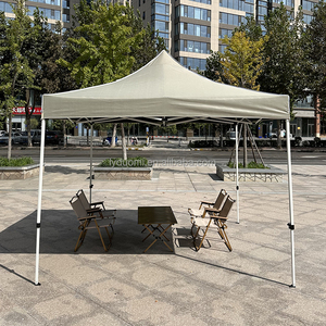 Tente publicitaire extérieure, stands de quatre pieds <span class=keywords><strong>avec</strong></span> grande auvent pliable télescopique - Product Image 5