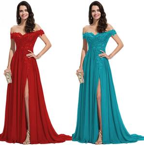 Spitzen-Abendkleid für Damen, Langes Plissiertes Sexy Kleid, Trägerkleid für Trauzeugin - Product Image 1