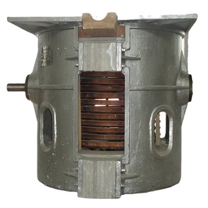 Forno a Induzione Hitfar 250kw 500kg 380V per <span class=keywords><strong>Fusione</strong></span> di Rottami di Ghisa con Sistema di Versamento Inclinabile e Lunga Durata - Product Image 1