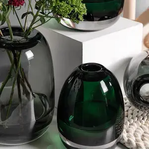 Elegant Designer Contemporary Centerpiece Flower Elegant 2024 Glass Vase For Wedding