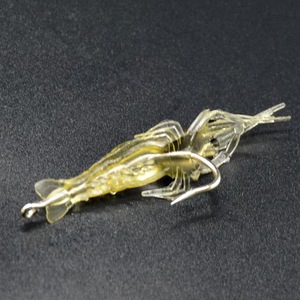 Esca morbida luminosa da 45mm con gamberetti aromatizzati aletta per <span class=keywords><strong>spigola</strong></span> d'acqua dolce per la categoria di prodotti del produttore - Product Image 2