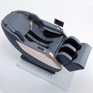 SL Rail Massage Chair Full Body Automatic Smart Home Sofa Chair 31-60 Airbags With <b>Remote</b> Control Gray Color - Product Image 1