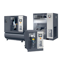 Atlas-Copco G18 Compresseur d'air rotatif à vis à injection d'huile 18.5kW 7.5/8.5/10/13 Bar 50Hz 60Hz 3PH Sécheur et réservoir intégrés en option