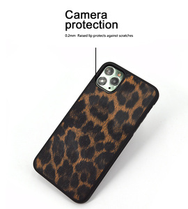 Custodia Morbida in Pelle con Stampa Leopardata per <span class=keywords><strong>iPhone</strong></span> <span class=keywords><strong>11</strong></span> Pro Max, Cover per Cellulare per <span class=keywords><strong>iPhone</strong></span> 14 13 12 - Product Image 6