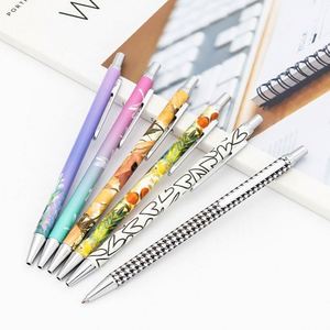 Custom High Quality Custom Logo Slim Metal Click Ballpoint <b>Pens</b> 1.0 mm Writing Width Multiple Colors Novelty Sublimation - Product Image 6