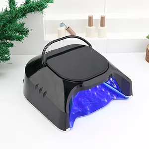 Chất Lượng Cao 86W Xách Tay Không Dây Có Thể Sạc Lại UV LED Nail Khô Đèn Màu Hồng Gel Đèn Cho Chữa Móng Tay Móng Tay Nghệ Thuật