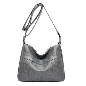 Sacs à main vintage en cuir pour femmes, les plus vendus, sacs à bandoulière souples en cuir PU, sacs fourre-tout portables pour mères, vente en gros - Product Image 1
