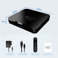 La connexion sans fil TVBOX 4K Android 10 avec télécommande vocale améliore l'expérience de divertissement à domicile