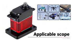 Dsssvo औद्योगिक उच्च टॉर्क सर्वो ip67 वाटरप्रूफ ब्रशलेस मोटर 1/5 रिमोट कंट्रोल कार रोबोट ड्रोन - Product Image 6