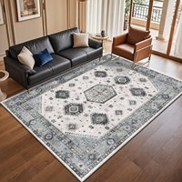 Tapis modernes floraux faits à la machine, super doux, écologiques, adaptés aux animaux domestiques, antidérapants, personnalisables, en polyester pour la maison et le salon, vente en gros
