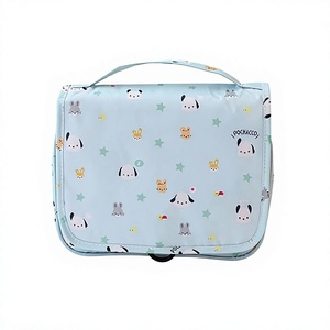Nouvelle Trousse de Toilette Portable Multifonctionnelle pour Voyage, Mignonne, Imperméable, en Polyester, avec Fermeture Éclair, Capacité 20-35L - Product Image 1
