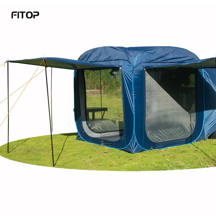 Mosquitera portátil, tiendas de campaña al aire libre, casa impermeable, tienda trasera para puerta trasera de coche