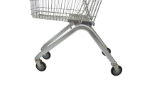 Chariot d'épicerie SXD-60A intelligent chariot d'épicerie à quatre roues durable avec sac de supermarché bon marché en maille de plate-forme facile à utiliser
