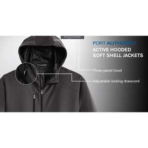 Chaquetas Largas Personalizadas para Hombre J719, Chaqueta de Exterior con Capucha y Diseño Personalizado con su Propio Logotipo/Texto - Product Image 4