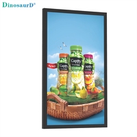 Meistverkaufte 3000 Nits 32 43 55 65 Zoll Dünnste Kommerzielle Digitale Beschilderung Bildschirm Wandmontage IP66 Outdoor Wasserdichter Fernseher