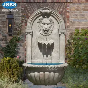 한 수 제 싼 골동품 장식 Lion Head 벽 Fountain roman European