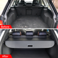 Pour Audi A6 4B C5 Avant ESTATE 1997-2004, cache-coffre rétractable, porte-bagages, anti-regard indiscret, accessoires auto 4B9863553G94H