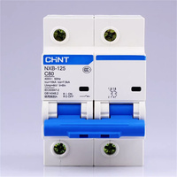 Disjoncteurs miniatures Chint, électrique AC, 3P, 80 ampères, 125A, MCB Chnt Din