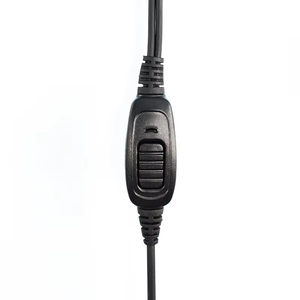 GT13B-M4 100CM コード G タイプ イヤーフック イヤピース モトローラ用マイク付き双方向無線イヤーセット - Product Image 6