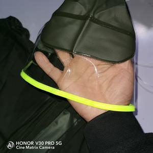Revêtement Polyester imperméable en PU, combinaison <span class=keywords><strong>de</strong></span> <span class=keywords><strong>pluie</strong></span> longue, vert foncé, hi vis <span class=keywords><strong>de</strong></span> sécurité, travail, pêche, agriculture - Product Image 4