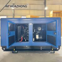 Groupe électrogène diesel silencieux Weichai de qualité export, 50Hz 60Hz, ATS double fréquence, type insonorisé, pour projets énergétiques mondiaux