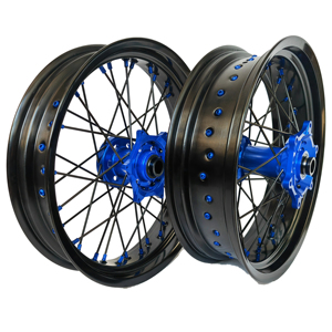 Quantité minimale de commande 1 ensemble <span class=keywords><strong>YZ</strong></span> YZF125 <span class=keywords><strong>250</strong></span> ensemble de roues supermoto, roues à rayons en alliage, jantes, roues <span class=keywords><strong>supermotard</strong></span> pour YAMAHA - Product Image 6