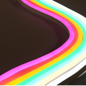 Mini <span class=keywords><strong>Neon</strong></span> Flex in Silicone, Luce LED a Corda 12V 6x12mm 8x16mm, Taglio 1cm, IP68, Rosso Blu Verde Arancione Giallo Viola, 50m/rotolo, Uso Interno - Product Image 4