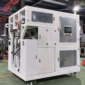 Ring Cap Enoki Mushroom Subsrtate Máquina de llenado de bolsas Soja Bean Hull Compost Bagging Basketing Capping Machine - Product Image 1