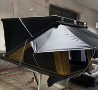 2025 NEU 3-4 Personen 4x4 Camping Aluminium Hartschalen-Dachzelt in Z-Form Dreieckiges Klappzelt Hartschalen-Dachzelt