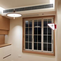 Ventanas Plegables Verticales de Aleación de Aluminio con Vidrio Templado, Insonorizadas, Diseño Moderno, para Cocina y Baño