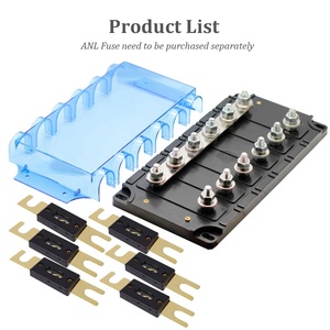 防水6路汽车汽车自动螺栓螺钉式MIDI ANS Mega ANL保险丝盒座 - Product Image 5