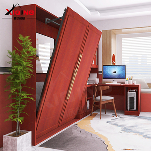 Nueva <span class=keywords><strong>Cama</strong></span> Plegable Invisible de Estilo Chino: <span class=keywords><strong>Cama</strong></span> Murphy <span class=keywords><strong>Vertical</strong></span> con <span class=keywords><strong>Armario</strong></span>, Escritorio y Almacenamiento en la Pared - Product Image 2