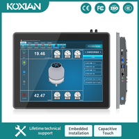 Panel PC Industrial Táctil de 10.1''/15'' con Pantalla Cuadrada, I5 de 7ª Generación, 8+128G DDR4, 4GB RAM, Intel Core I5