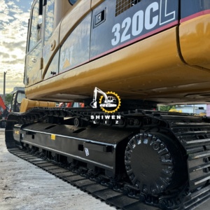 รถขุดมือสอง CAT320 320CL ขายดี ราคาถูก ชั่วโมงการทำงานต่ำ รถขุดใช้แล้ว Cat 320 320CL 320D สีเหลือง - Product Image 3
