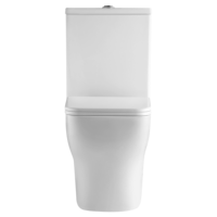 Customizabel couleur blanche usine CE placard à eau sans monture salle de bain WC monté au sol lavage deux pièces cuvette de toilette