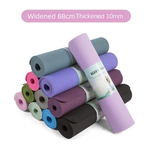 Tapete de <span class=keywords><strong>Yoga</strong></span> YOURAN TPE, Aislante Acústico, Antideslizante, Grueso, ST027, 183cm, 1000g, <span class=keywords><strong>para</strong></span> Fitness <span class=keywords><strong>en</strong></span> <span class=keywords><strong>Casa</strong></span>, Silencioso, con Correa de Transporte - Product Image 2