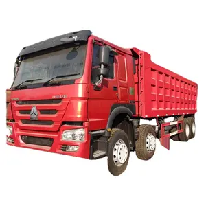 SINO TRUCK 12 roues 30 mètres cubes HOWO 40 tonnes 8x4 camion à benne basculante utilisé